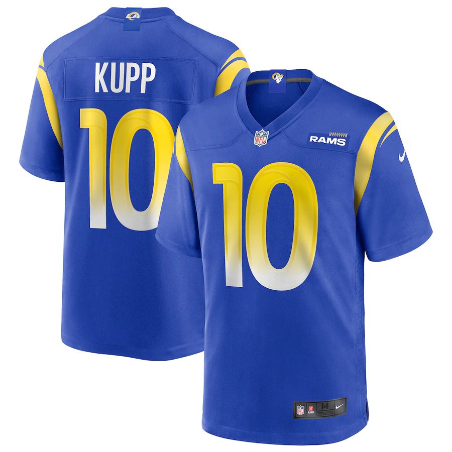 Men Los Angeles Rams #10 Cooper Kupp Nike Royal Game NFL Jersey